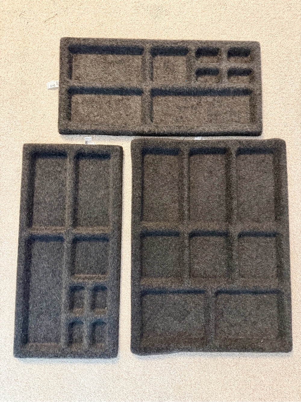 IKEA Komplement Drawer Inserts for organizing jewelry